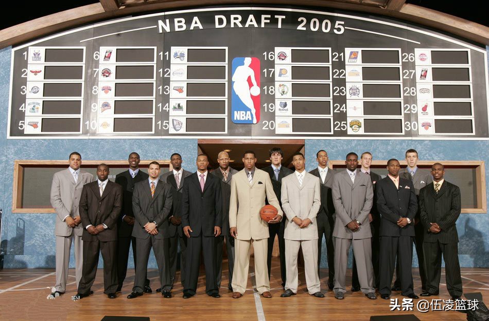 NBA2005硬盘版(数说NBA2005届60位新秀：控卫盛世的一届，超级巨星CP3镇场)