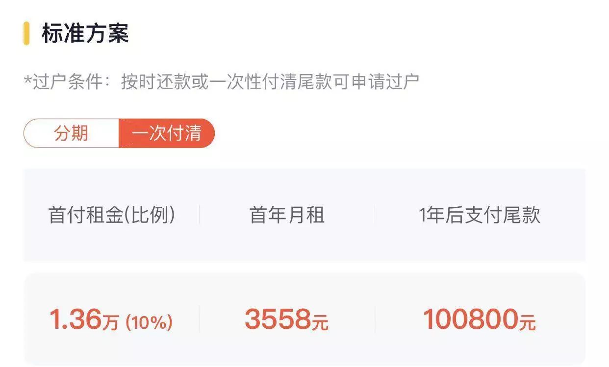 “1成首付购车”，玩坏了？