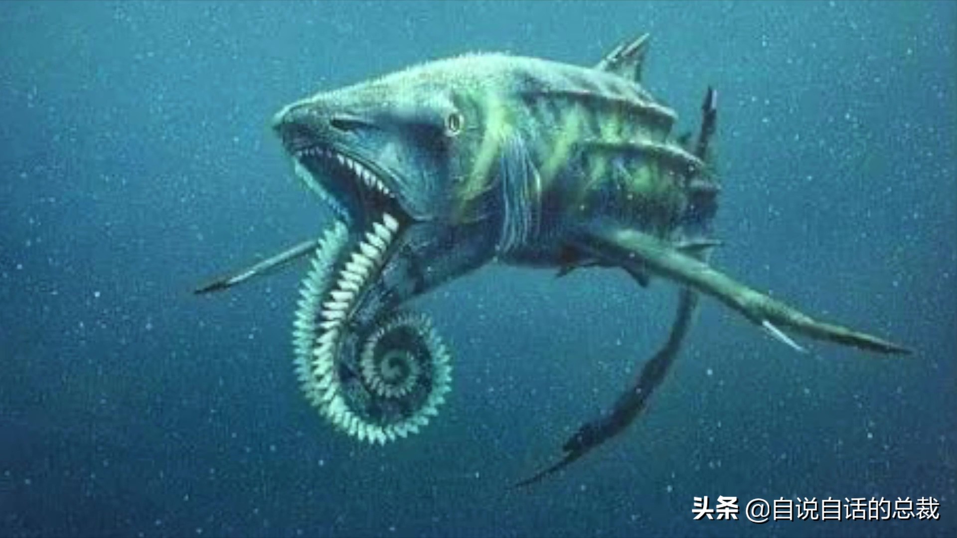 5种比巨齿鲨还恐怖的海怪，背后隐藏着一个人类起源的故事