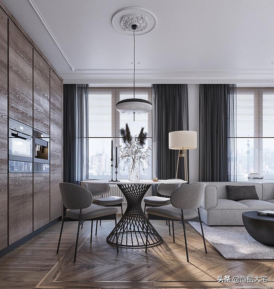 28岁女孩的38㎡公寓，既是家也是工作室，全屋大白墙宽敞大气