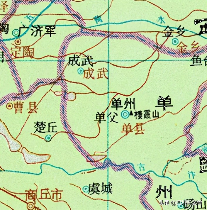 菏泽市下辖7县历史沿革