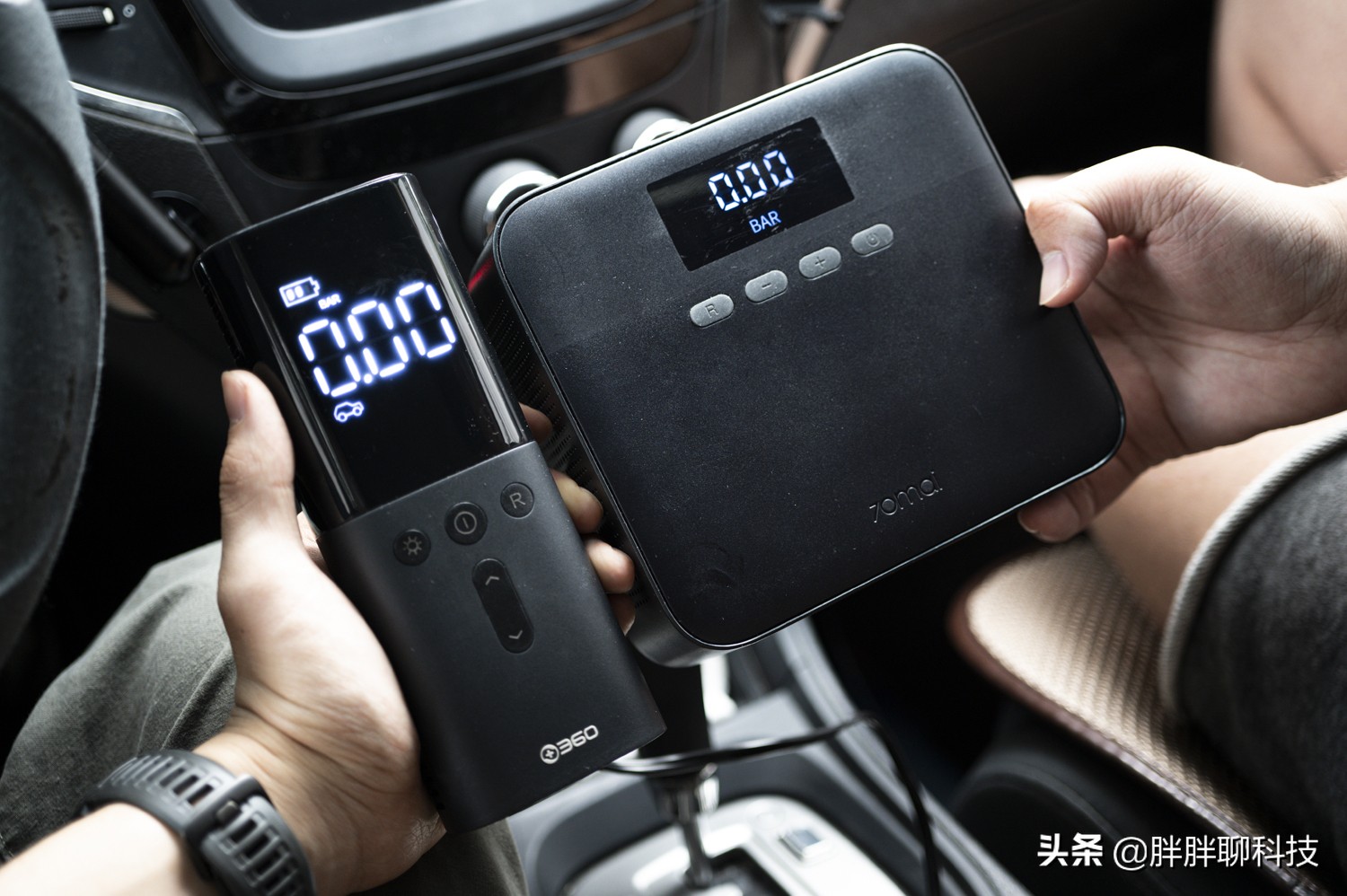 谁的气量更足？360 Q3与70迈青春版车载充气泵对比评测