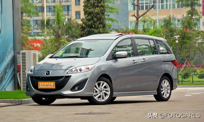 7座马自达5 2.0l实拍,最会玩操控的mpv,败在价格太任性?