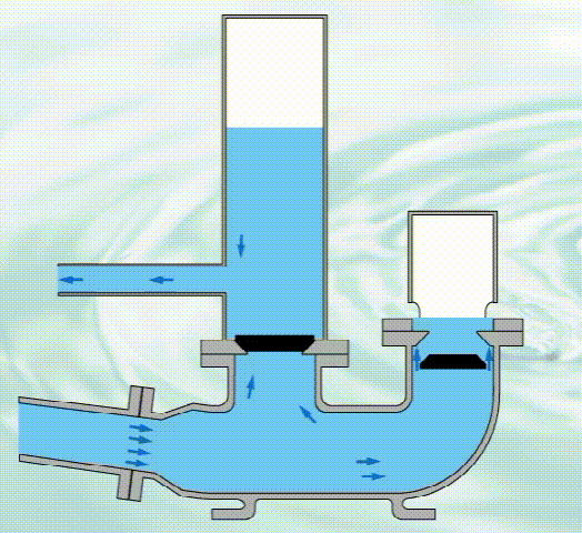 水锤泵原理图解图片