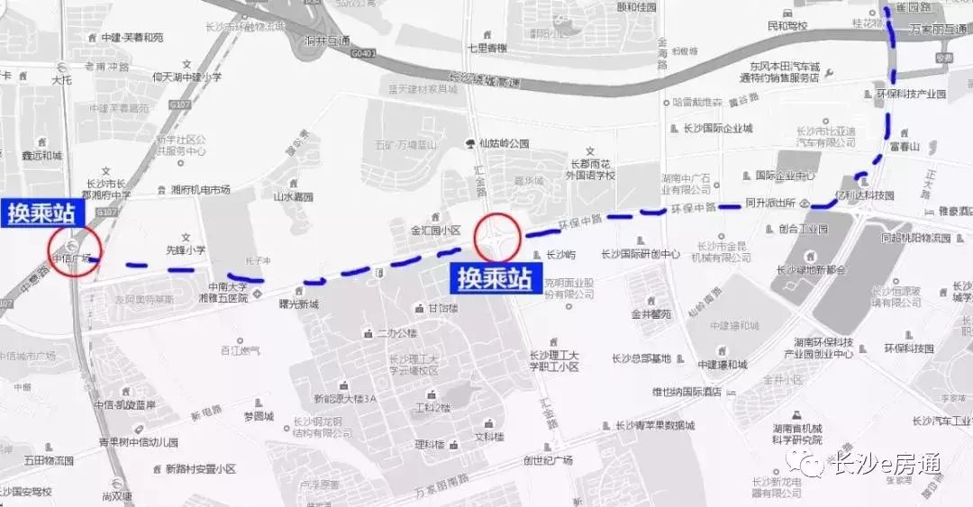 长沙14条地铁最新建设、规划信息汇总(附大致线路图)