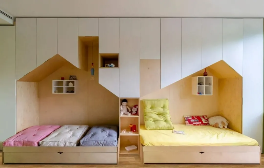 上下铺还是双床位，二胎家庭儿童房该如何设计？
