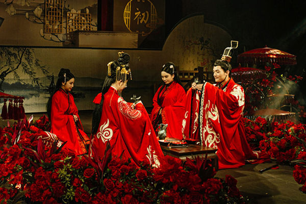 喜欢汉式婚礼的往这看,这里有全面的汉式婚礼流程