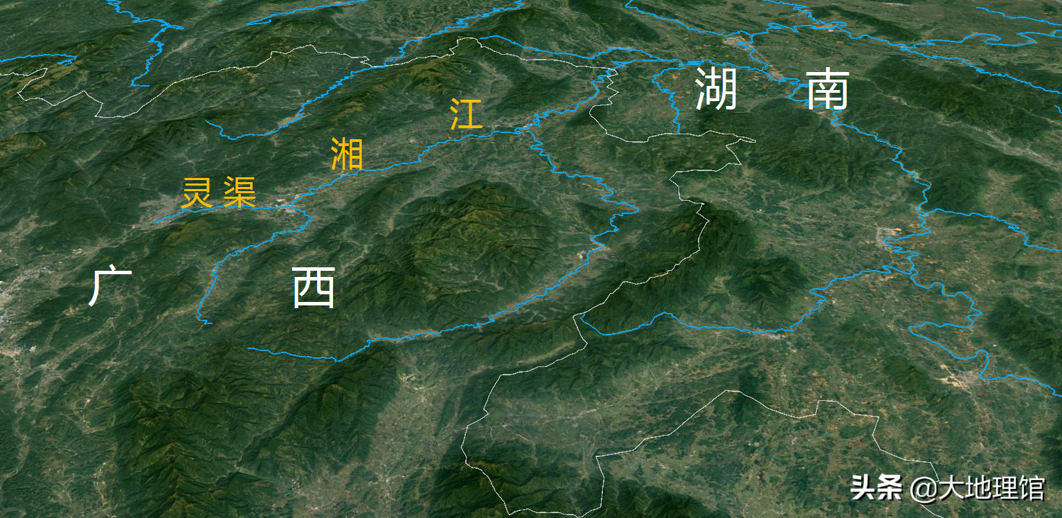 长江流域,流经福建和广东吗?