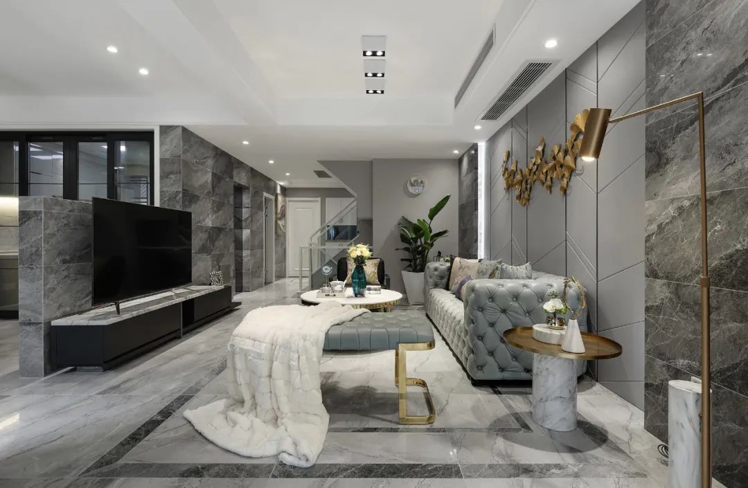 等我买别墅，要像他家这样装修，220㎡轻奢混搭风，高级又好看