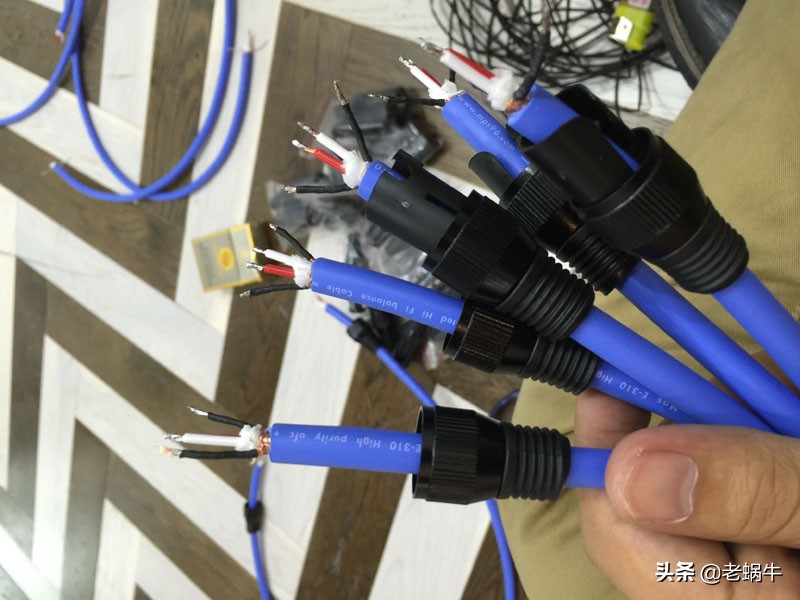 自己动手DIY家庭影院音频信号线、低音炮线