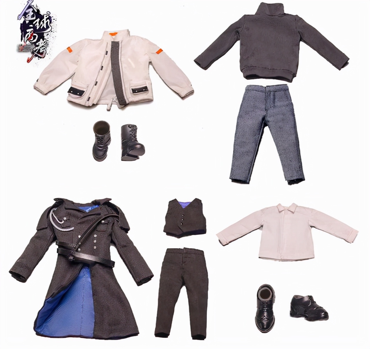 《全球高考》漫画出人偶公仔了，一共四款，造型很酷，白发受争议