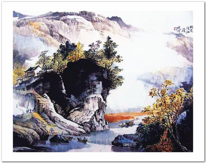 笔底情真 -- 曾晓浒山水画