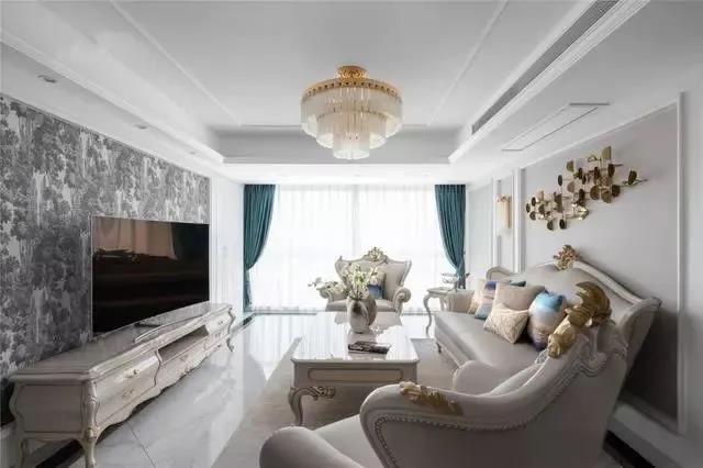 142㎡优雅欧式风，一年只住几次的客卧这样设计真的很实用