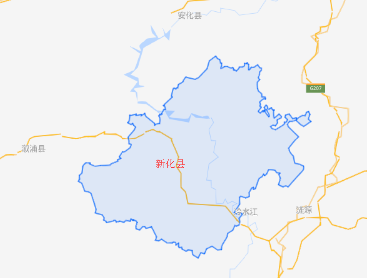 湖南省一个县，人口超150万，名字取“王化之新地”之意
