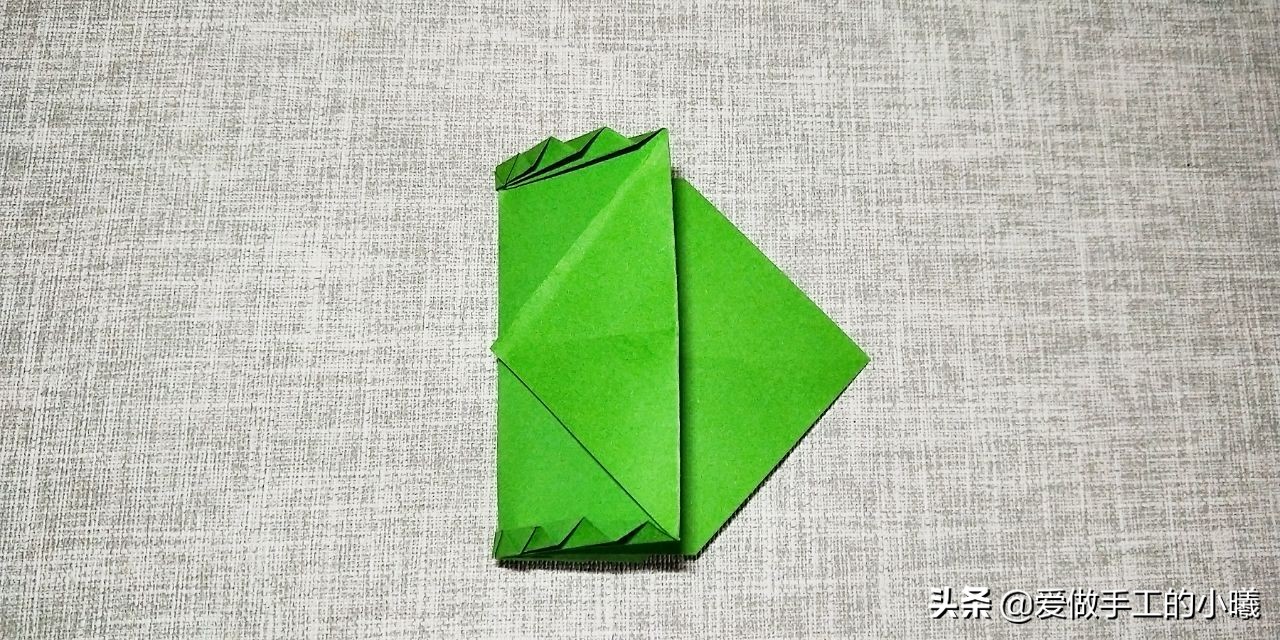 小清新树叶书签折纸，世界读书日专属教程，送给爱阅读的你