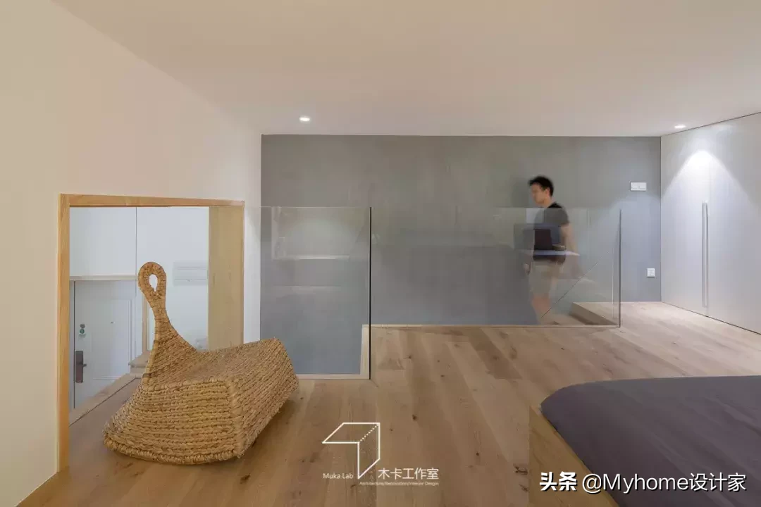 45㎡里弄老房子，变身Loft风！儿童房主卧还有大收纳