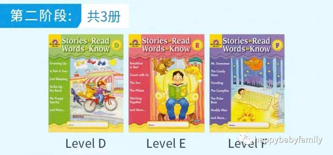 Stories to Read阅读书共10个级别