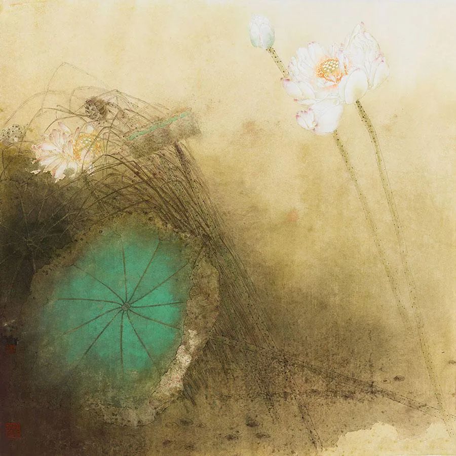 独特的艺术风格，寂静而俊丽