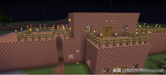 《我的世界》里金砖碾压红砖？这样的红砖建筑金砖都换不来