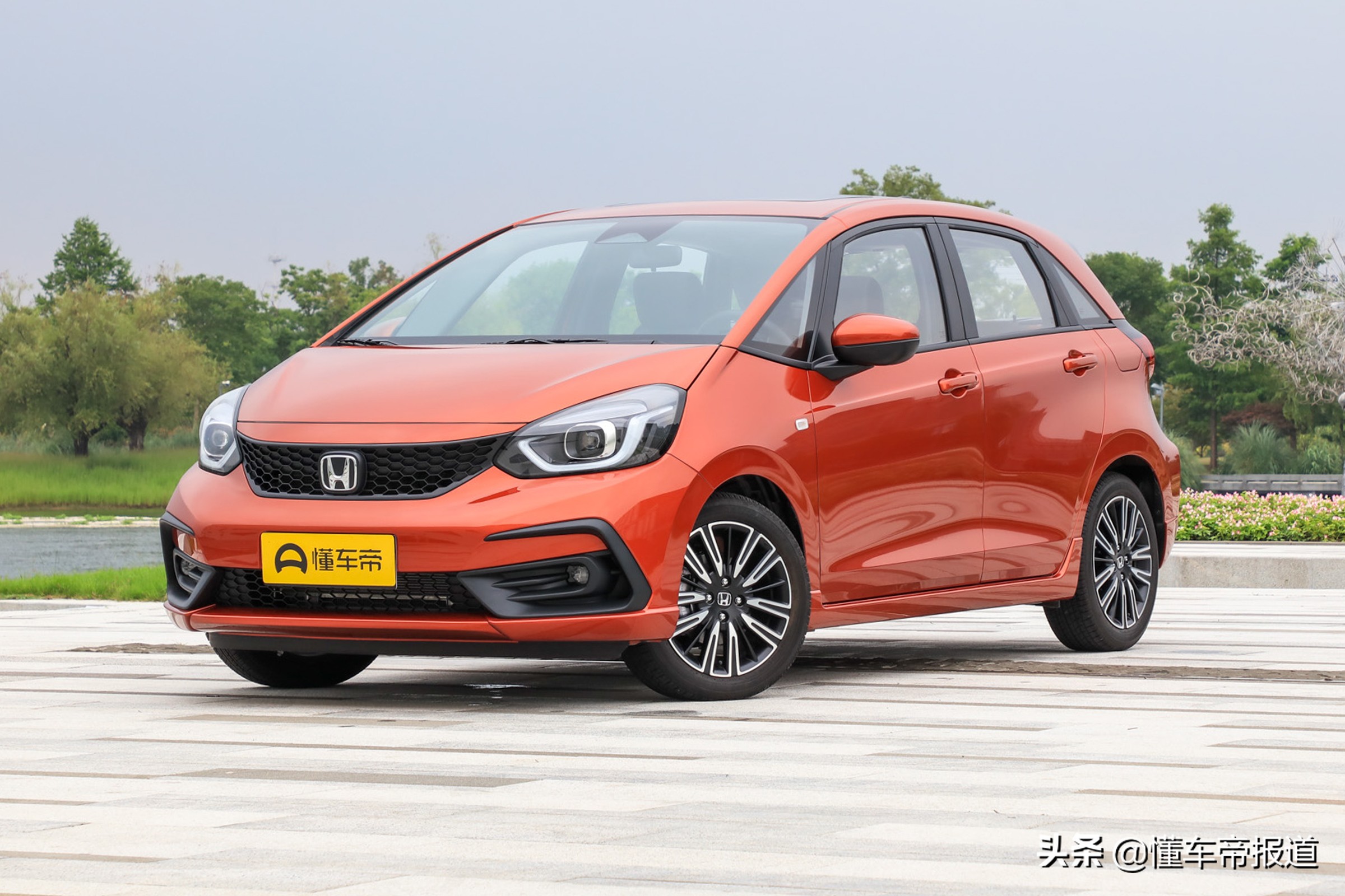 实拍广汽本田全新一代飞度潮跑pro
