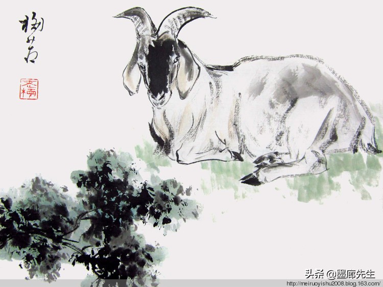 精选100幅画羊美图供大家学习收藏