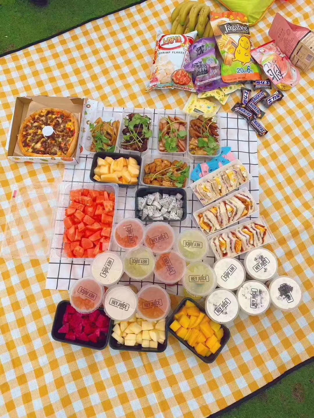 野餐用英语怎么说：Have a Picnic