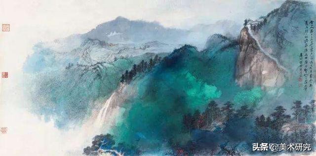 吾人惟有看山入骨髓，才能写山之真，才能心手相应，益臻化境