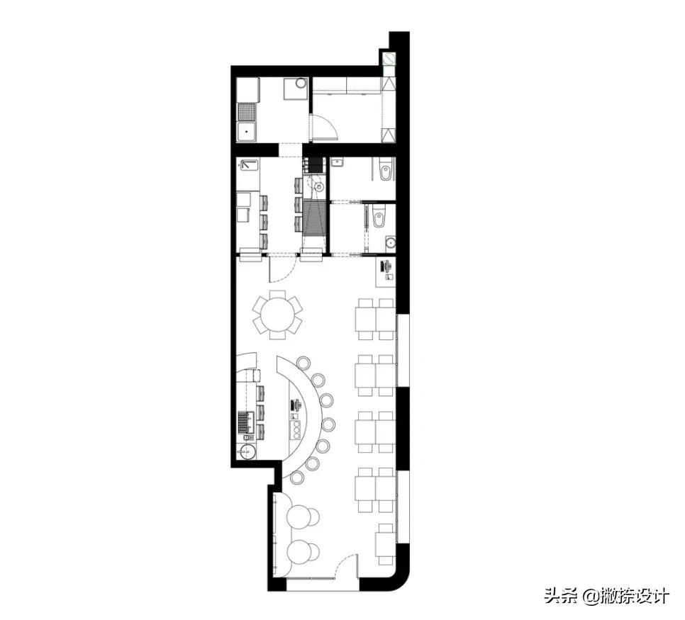 尼娜巴塞罗那餐厅 / 利亚特埃利亚夫设计工作室