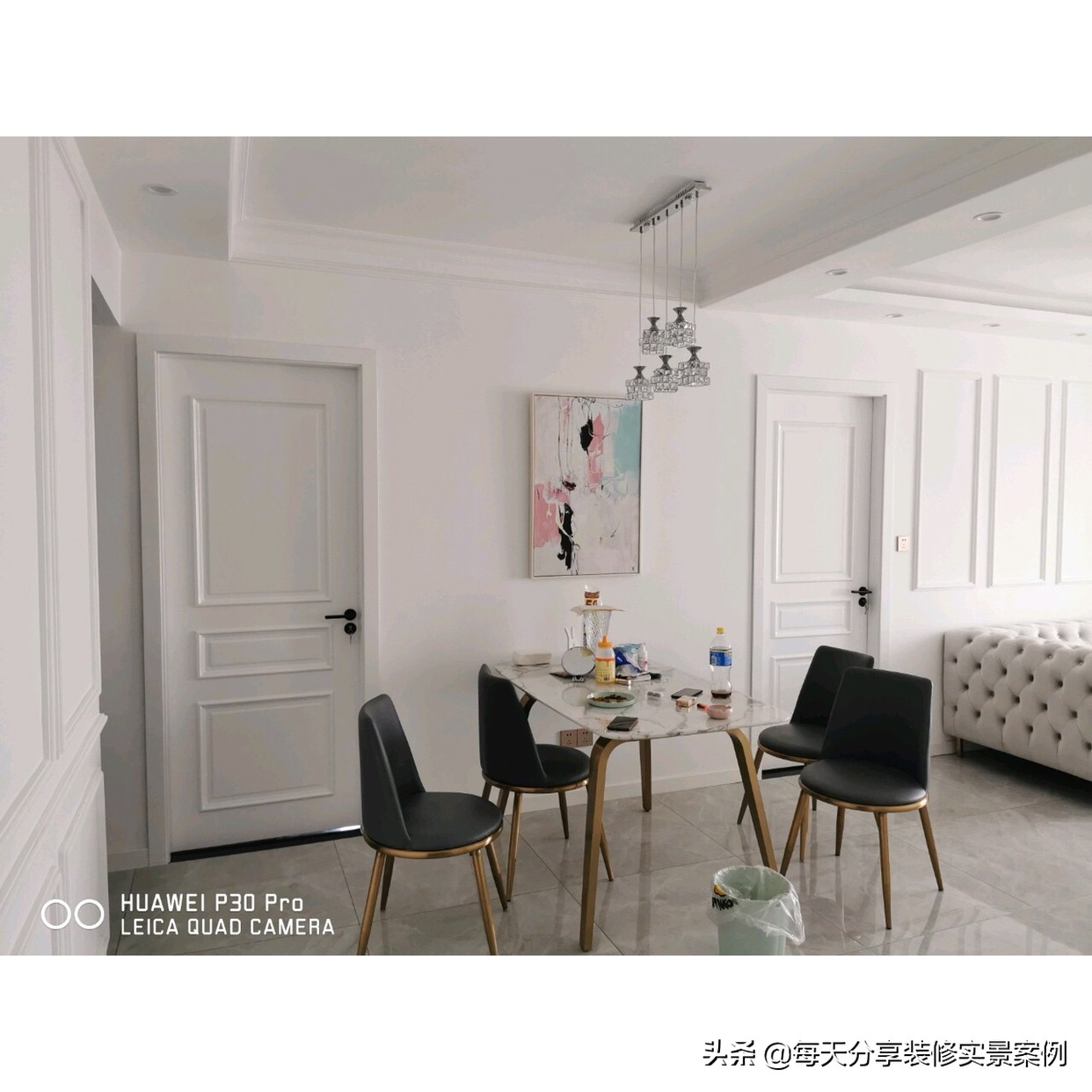 国庆节前搬新家，全屋装修很漂亮，忍不住给大家晒晒做参考