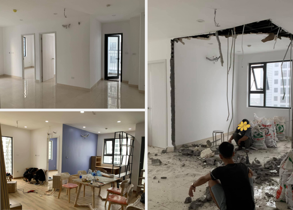 花光積蓄買房，裝潢費能省就省，歷時3個月終於完工，只花了5.5萬