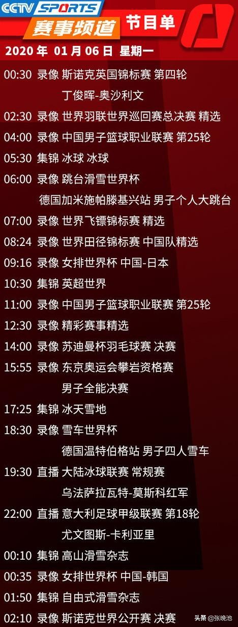 年度百大进球(央视今日节目单，CCTV5直播天下足球-2019年度百大进球，5 转尤文)