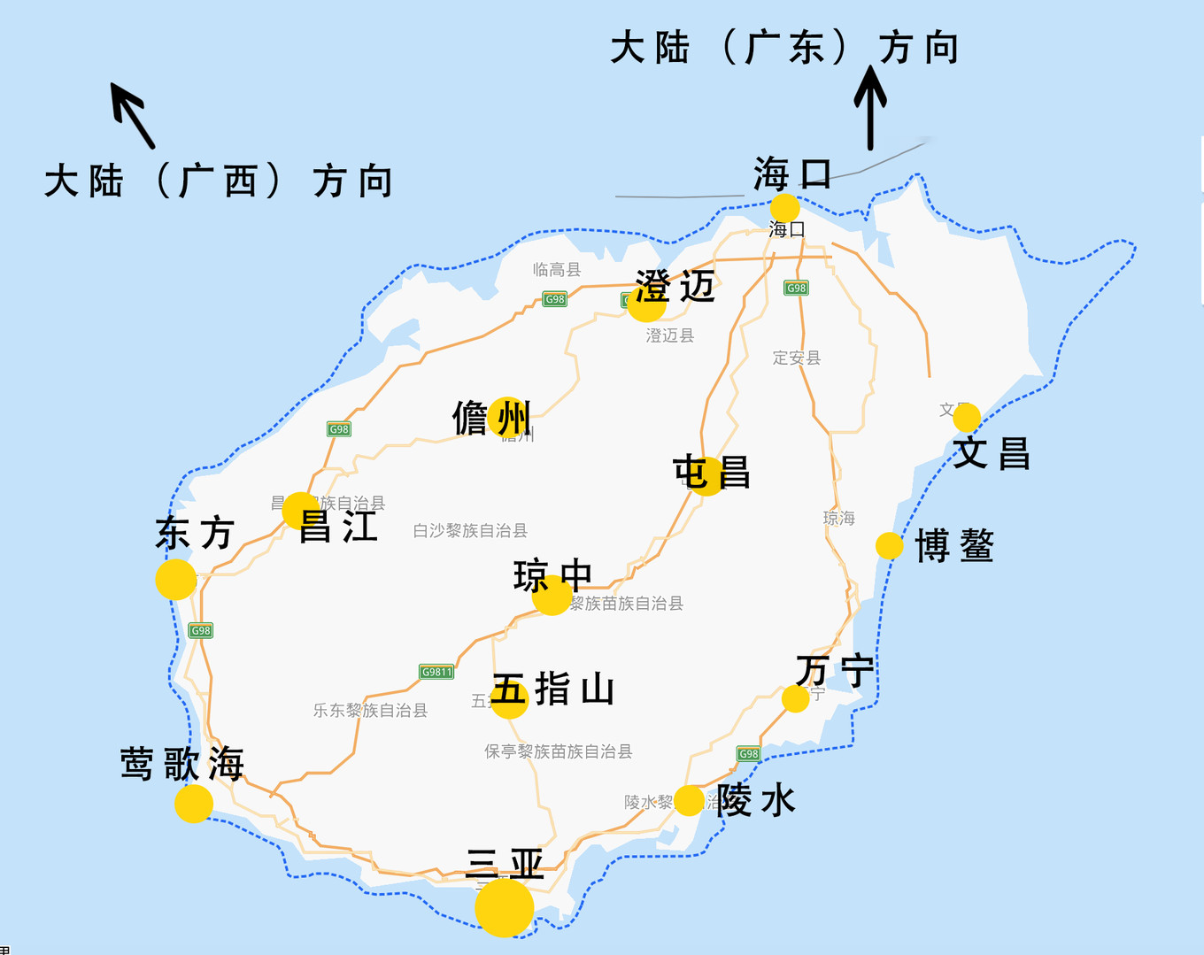 去海南的季节又到了!这个岛自驾究竟怎么玩?一篇文章看明白