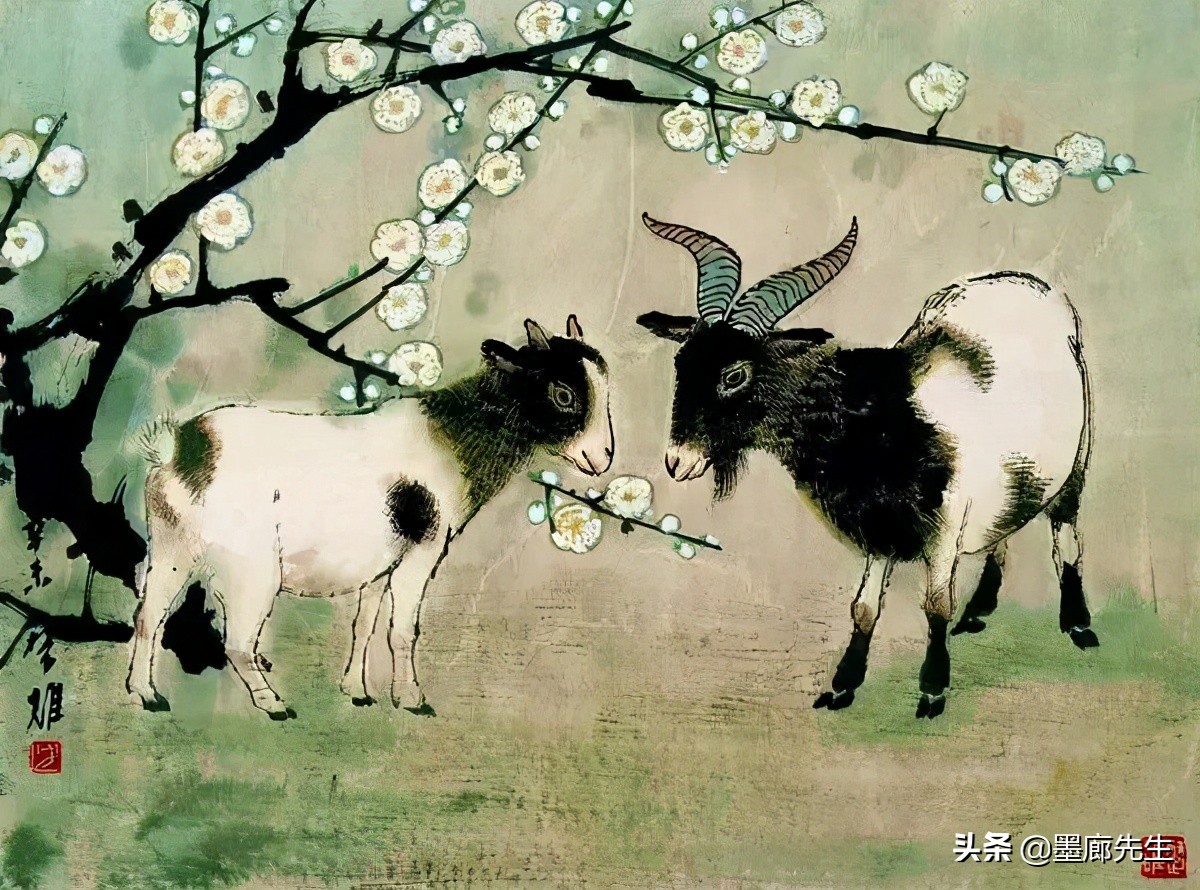 精选100幅画羊美图供大家学习收藏