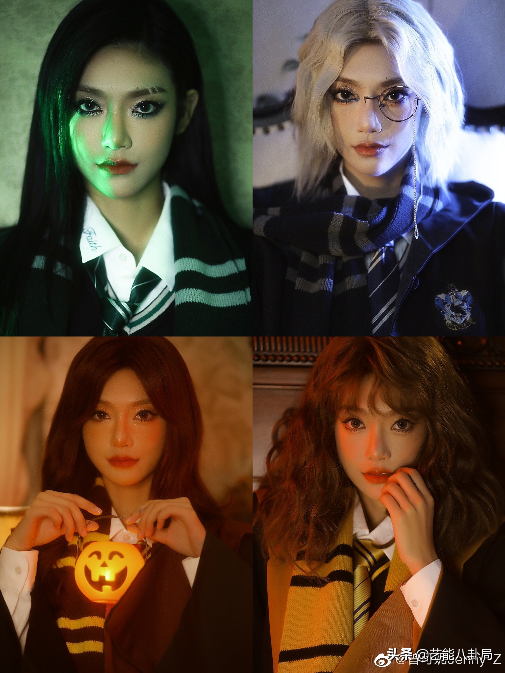 明星万圣节装扮：关晓彤变狐妖，欧阳娜娜扮兔子精，毛晓彤神还原