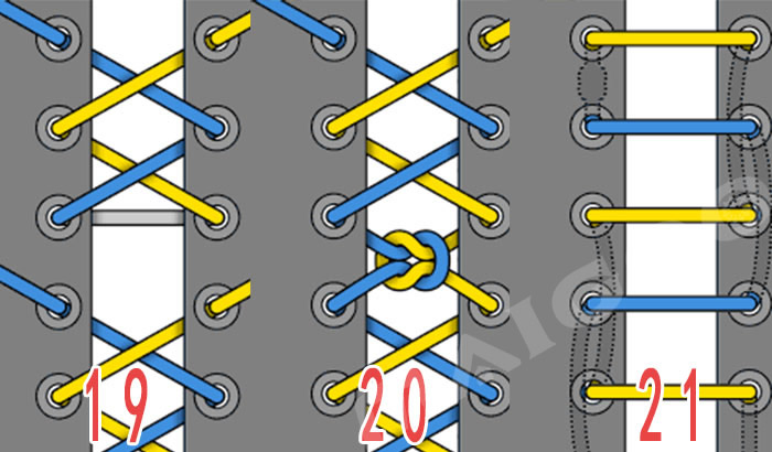 运动鞋带的24种系法（一根鞋带的24种系法）