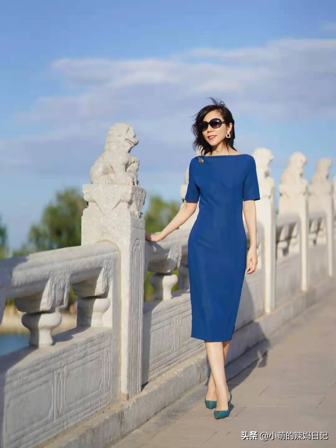 见过大场面的女人,穿t恤很少配短裤,不得体!看孟晚舟你就懂了