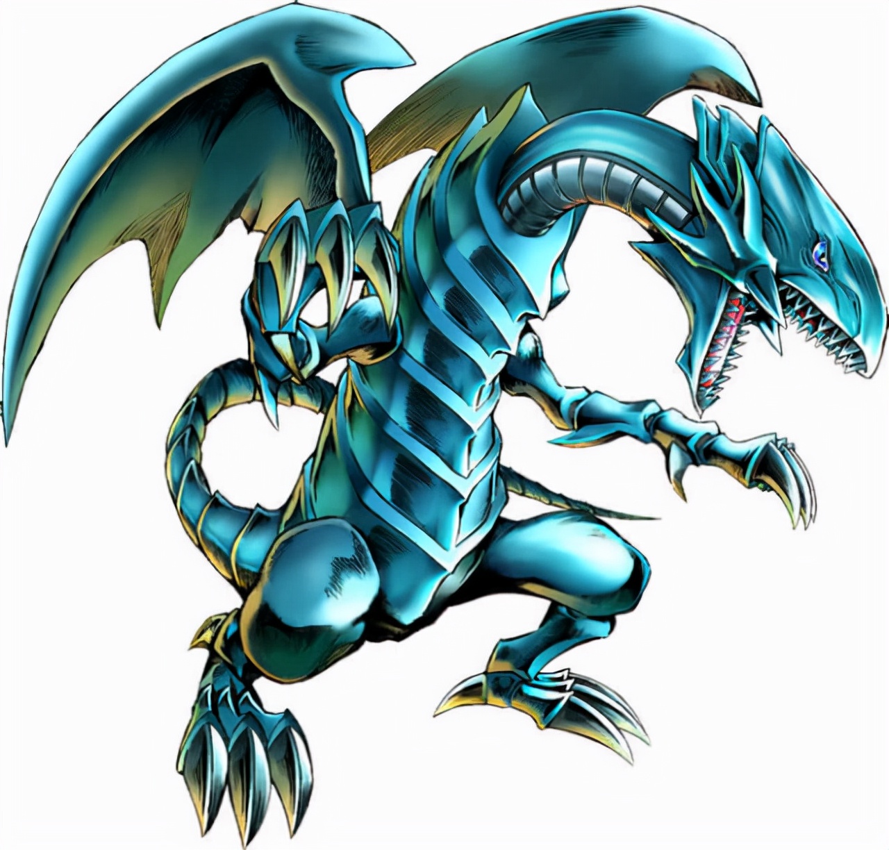 "青眼白龙"是"海马濑人"的王牌怪兽,在游戏王代初期的时候拥有着最高