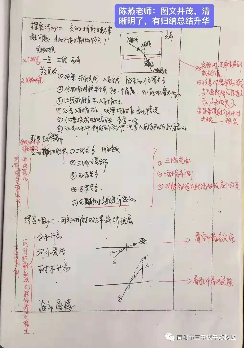 “双减”落地 南阳市三中伏牛路校区展示优秀教案 提升专业化水平