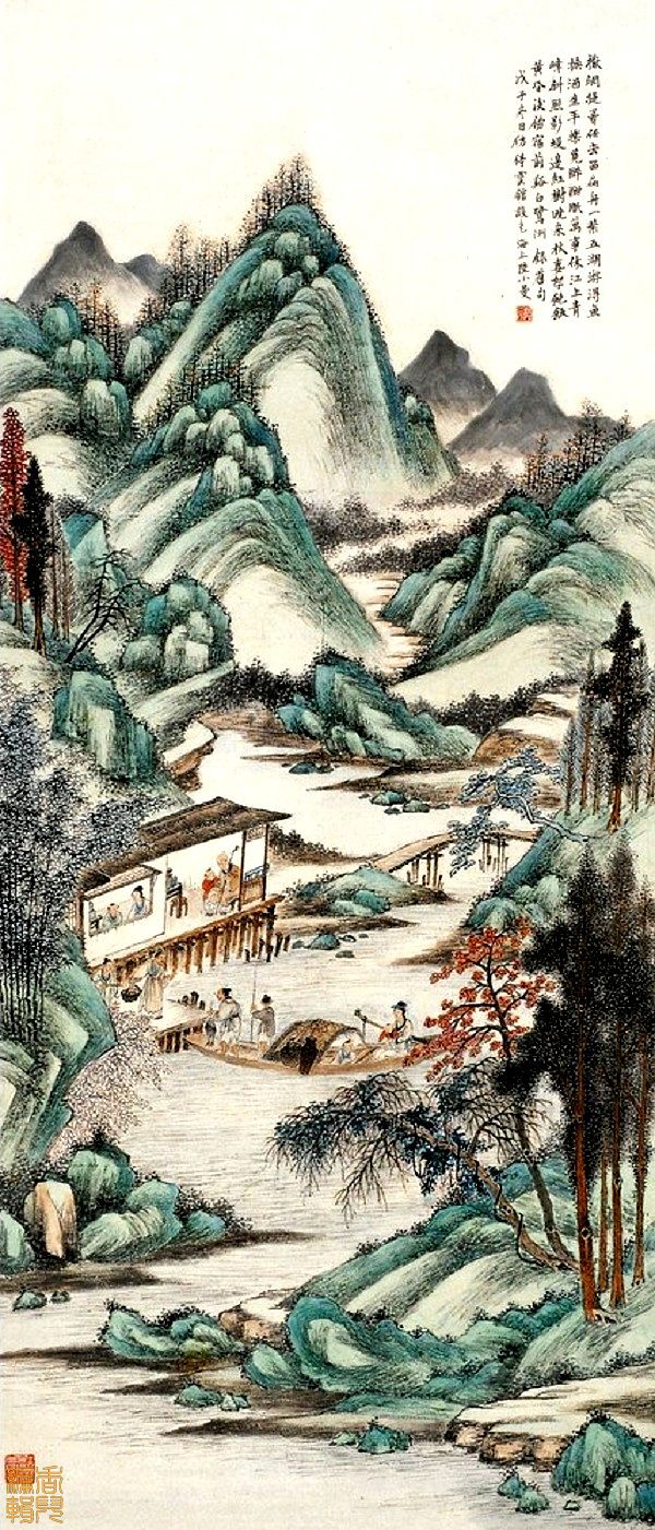 【转载】旷世才女陆小曼绘画作品