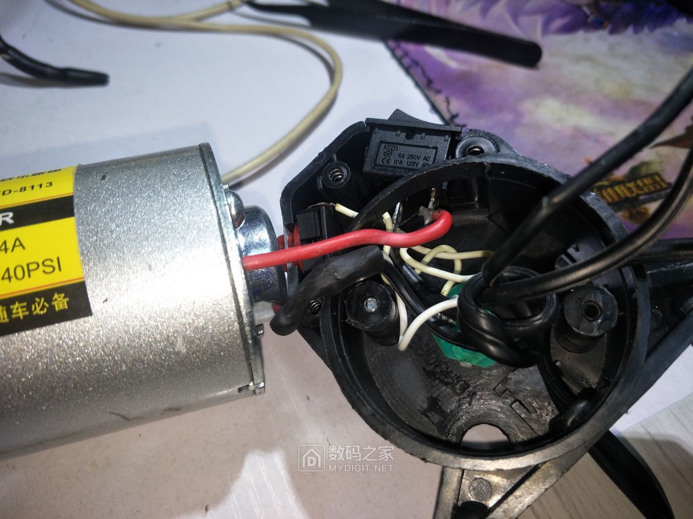 拆解DIY：尤利特YD-8113指针式充气泵改造为数显气压式