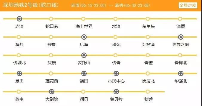 最新深圳地铁时间表已出炉！附赠各地铁线如厕攻略，快收藏一波