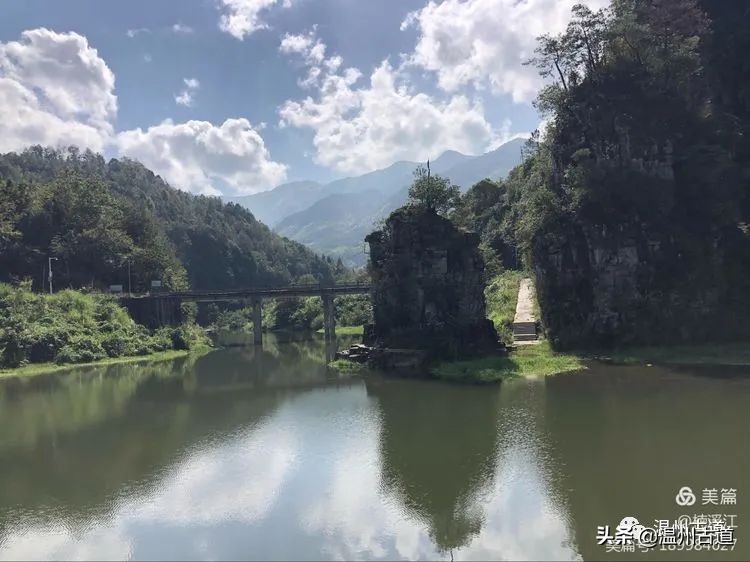 溪流瀑布、廊桥古村，妥妥的一日游线路