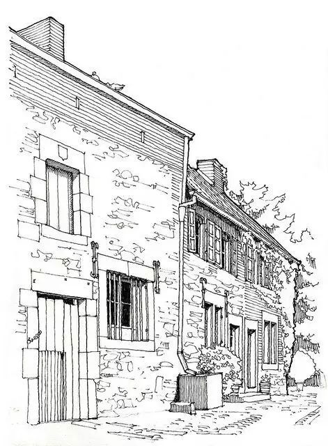 坚持数十年的建筑手绘,值得你学习!