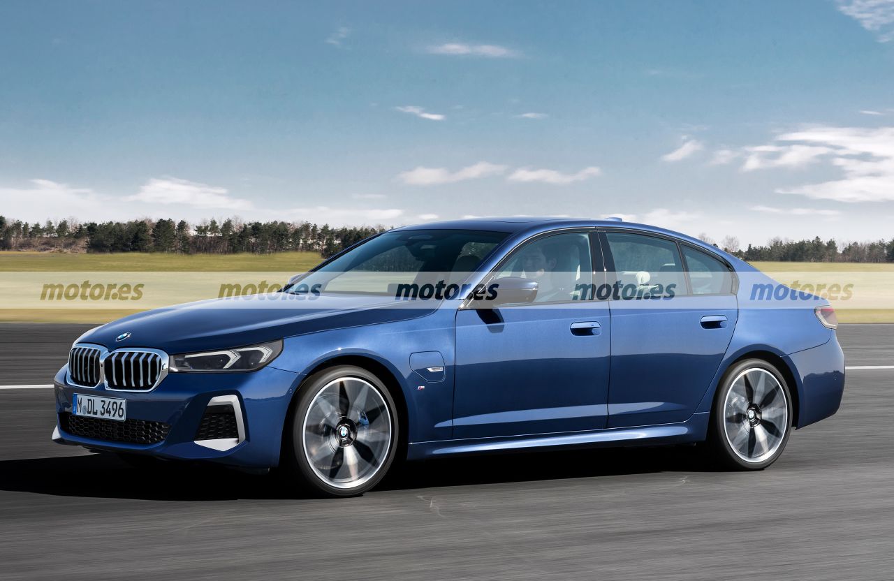 新车 | 将于2022年发布，竞争奔驰E级！宝马新款5系最新渲染图曝光
