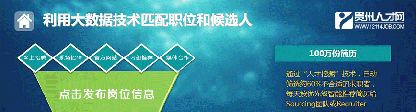 黔西南赶集网招聘信息（贵州首家大数据人才招聘平台）