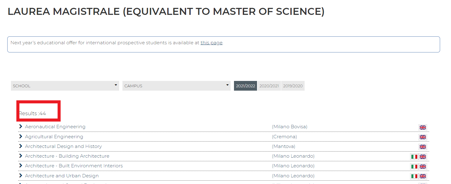 米理的44个专业，我要选哪个？