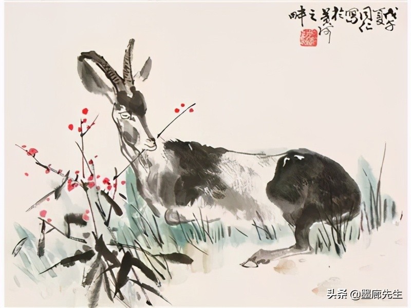 精选100幅画羊美图供大家学习收藏