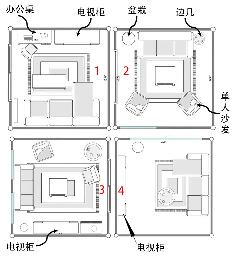 他家10㎡客厅好大！全靠布局技巧，大沙发放上还是宽敞