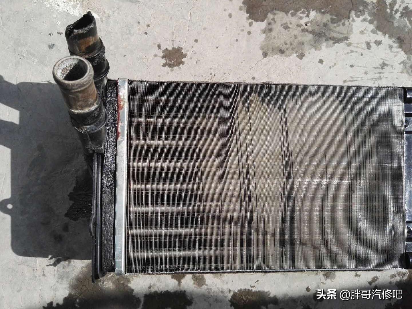 捷达暖风水箱爆裂，车里面能养“海豚”，顺便看看什么是黑心棉