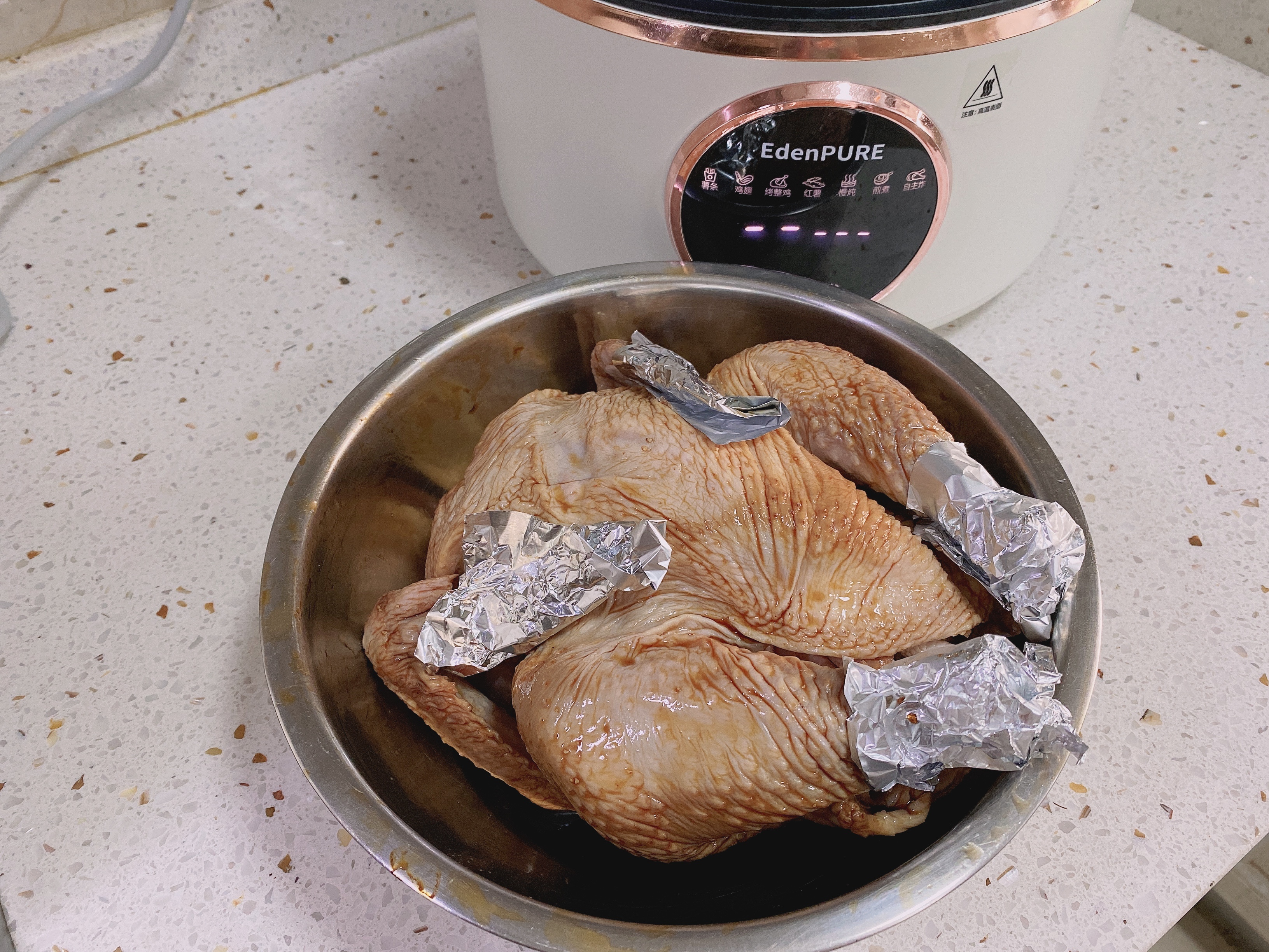 可简可繁，可中可西，一站搞定煎炖蒸炸，全靠宜盾普空气炸锅